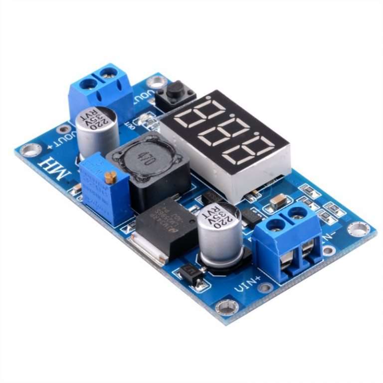 Step Down Lm Display Regulador De Tens O Ajustavel Tecnotronics